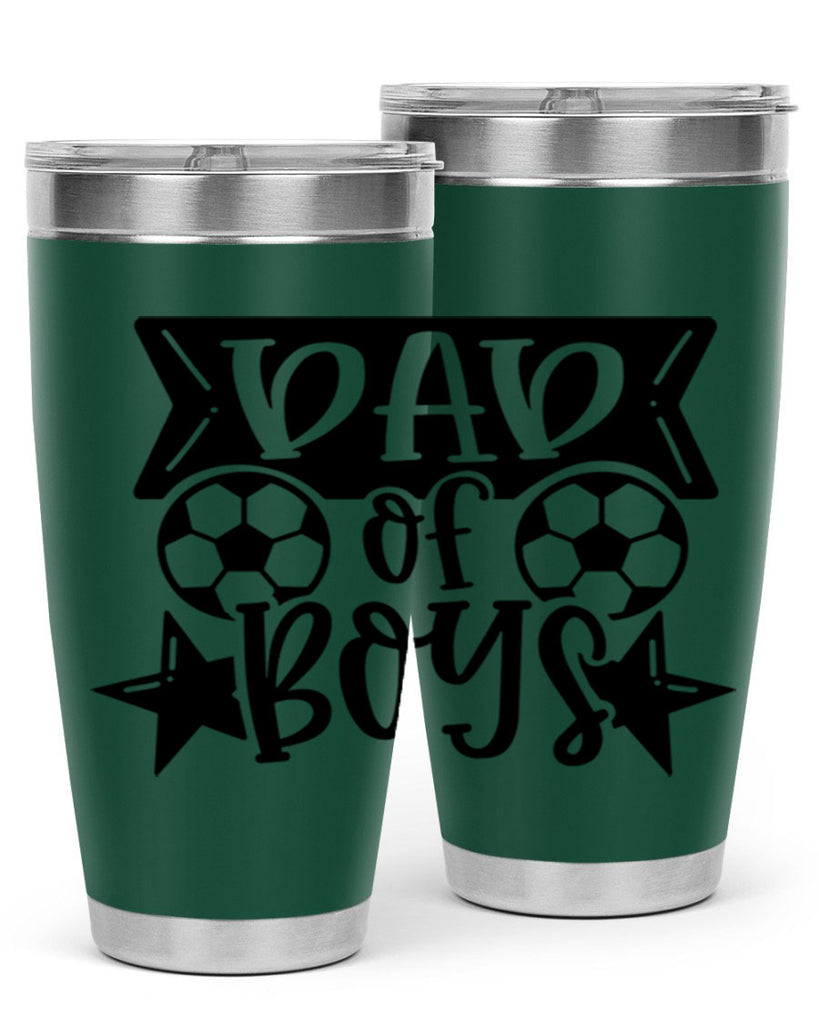 dad of boy 61#- fathers day- Tumbler