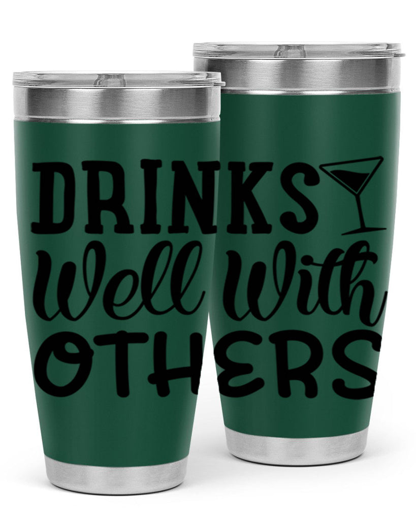 drinks well with others 128#- beer- Tumbler