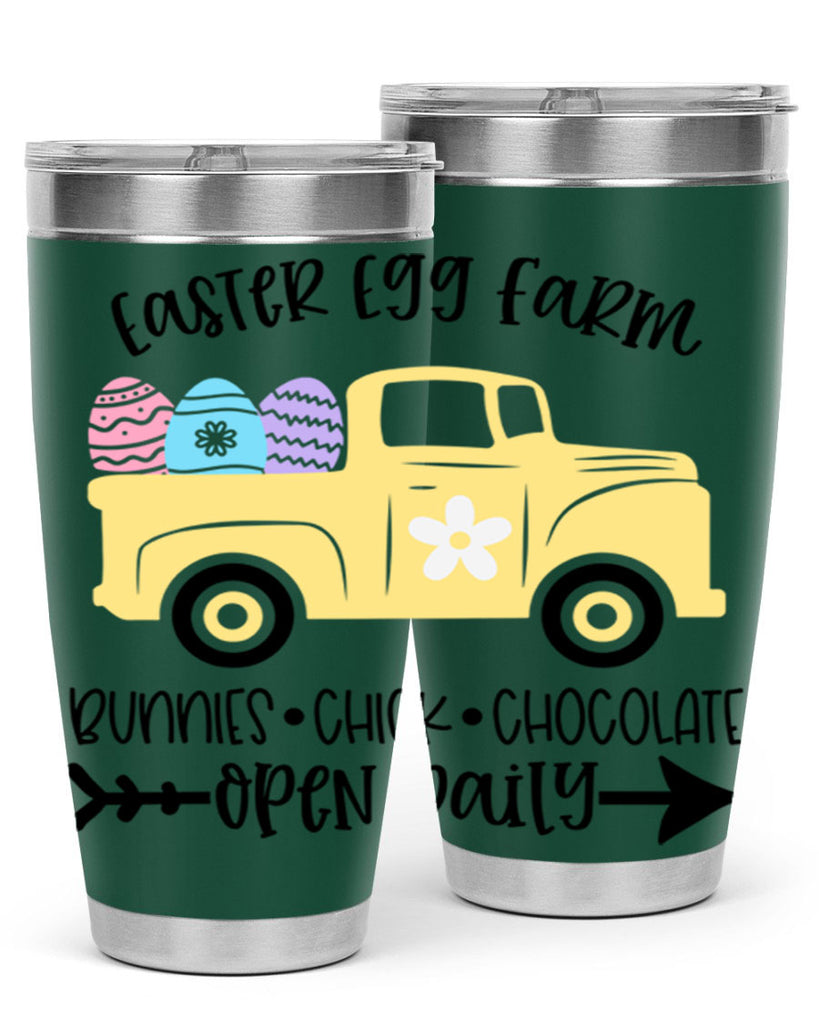 easter egg farm 58#- easter- Tumbler