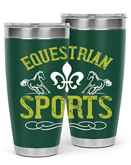 equestrian sports Style 55#- horse- Tumbler