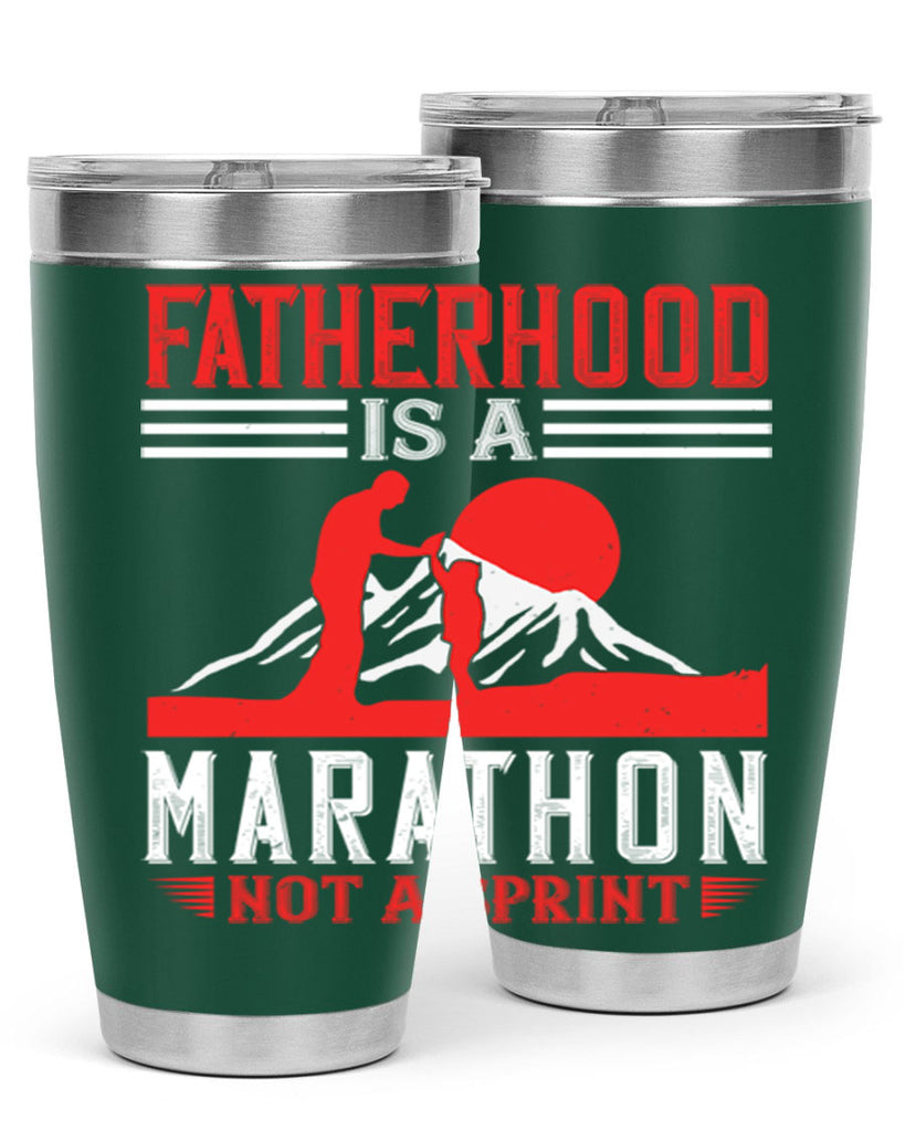 fatherhood is a marathon not a sprint 261#- fathers day- Tumbler