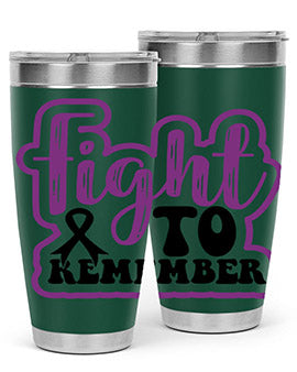 fight to remember 143#- alzheimers- Tumbler