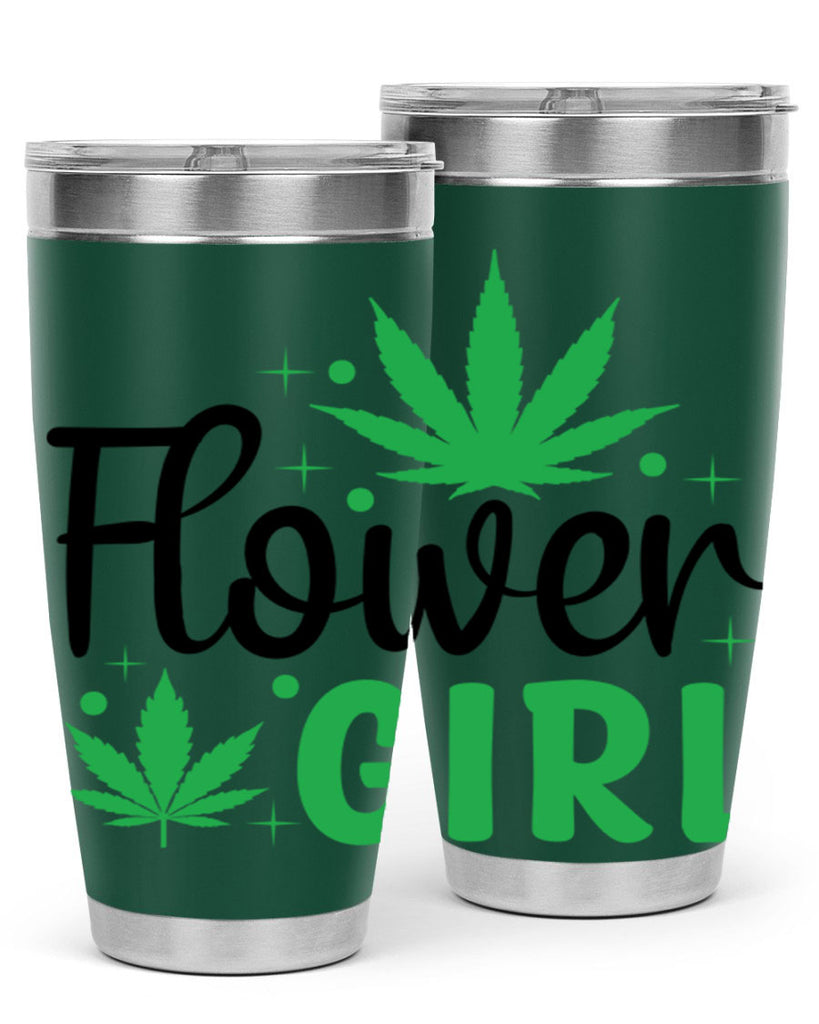 flower girl 83#- marijuana- Tumbler