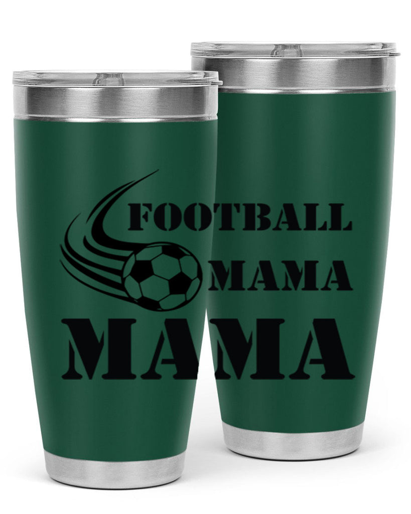 football mama 179#- mom- Tumbler