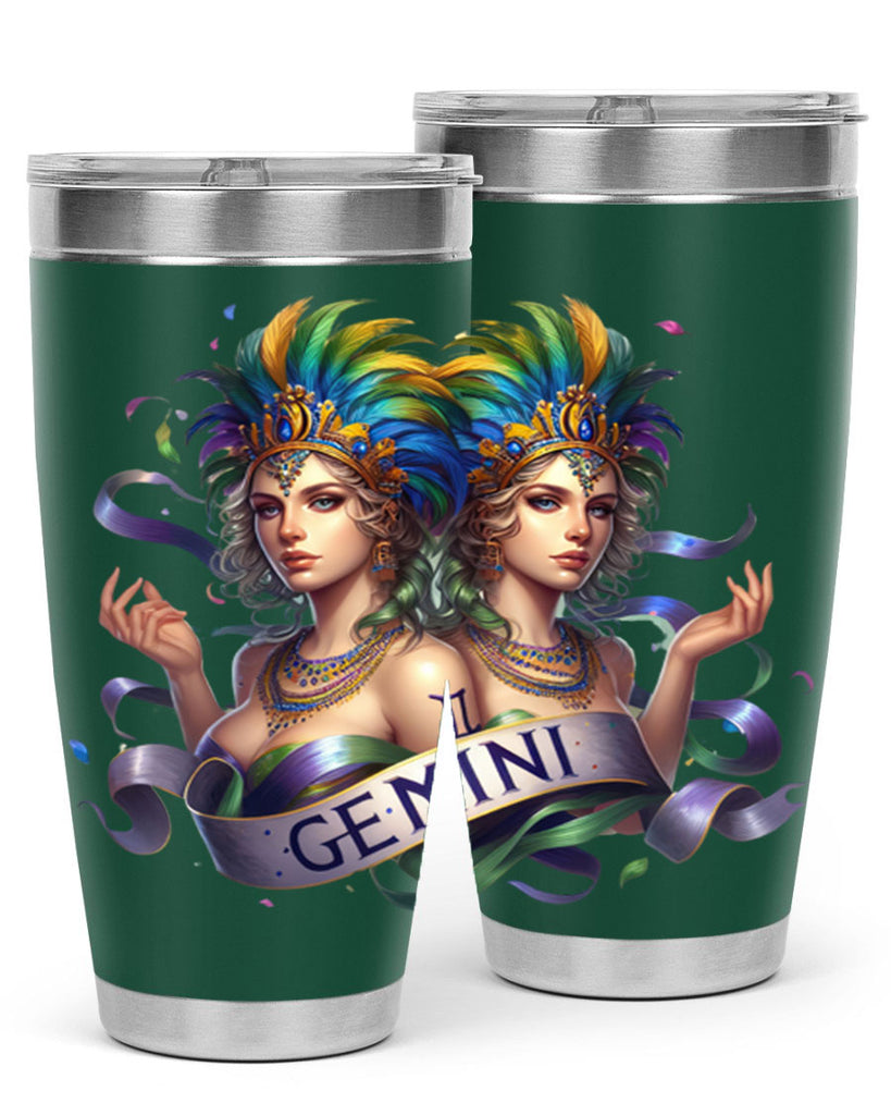 gemini 243#- zodiac- Tumbler