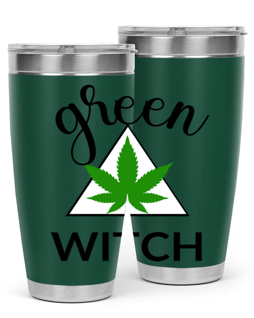 green cannabis with 98#- marijuana- Tumbler