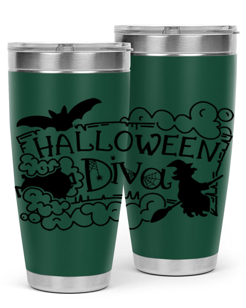 halloween diva 74#- halloween- Tumbler