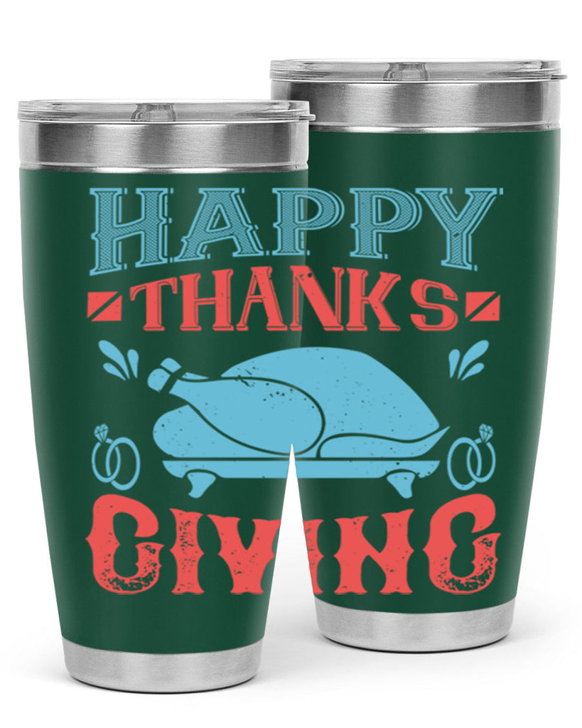 happy thanks giving 36#- thanksgiving- Tumbler