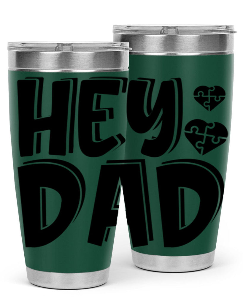 hey dad 9#- dad- Tumbler