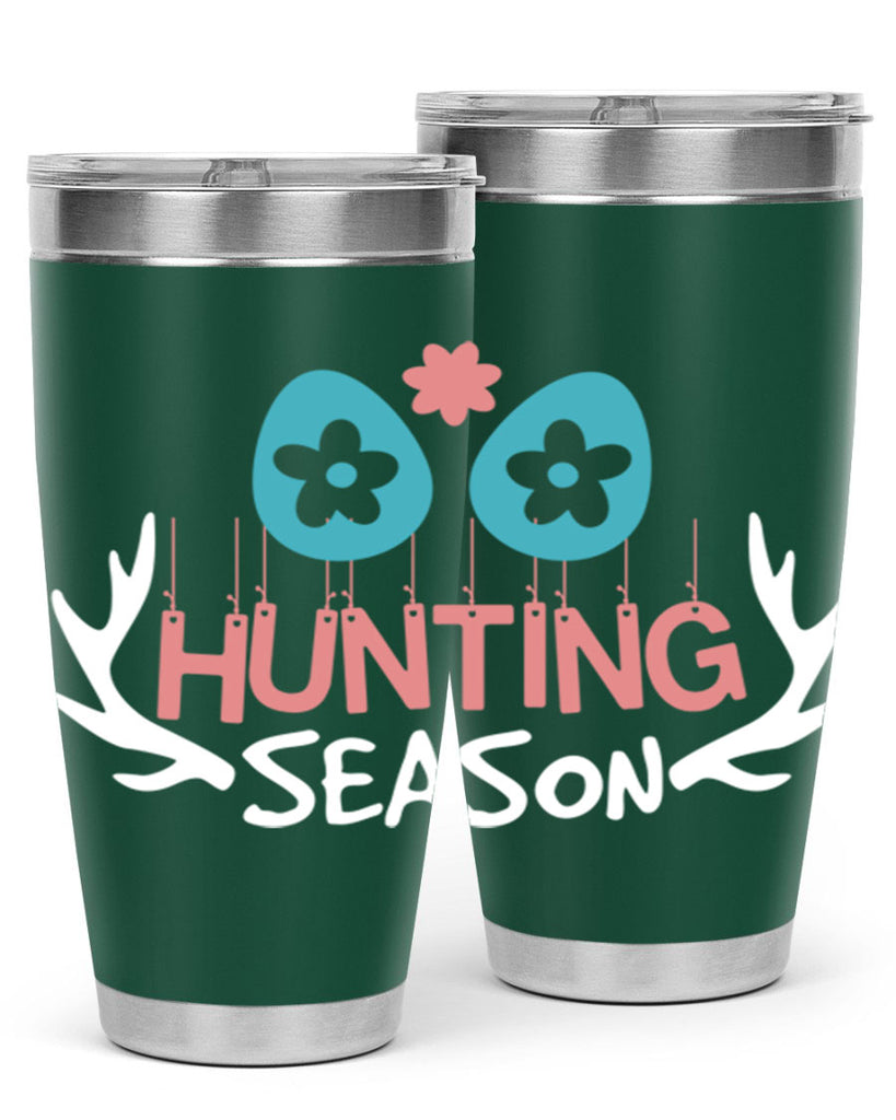 hunting season 74#- easter- Tumbler