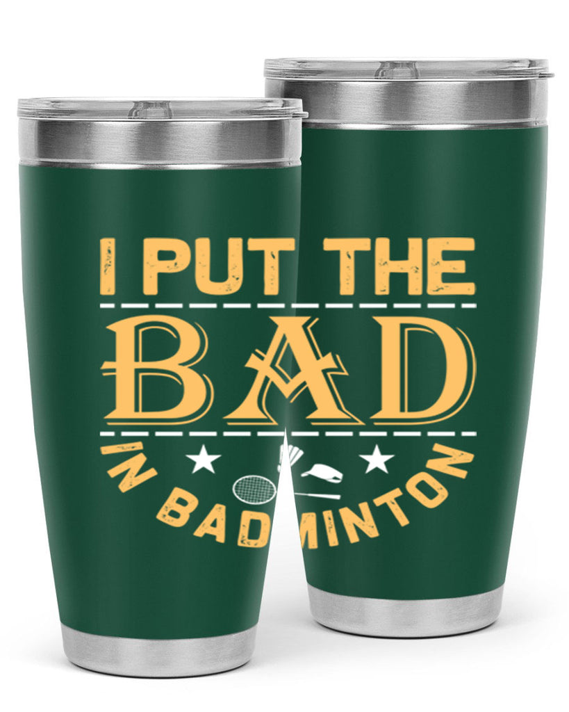 i 1056#- badminton- Tumbler