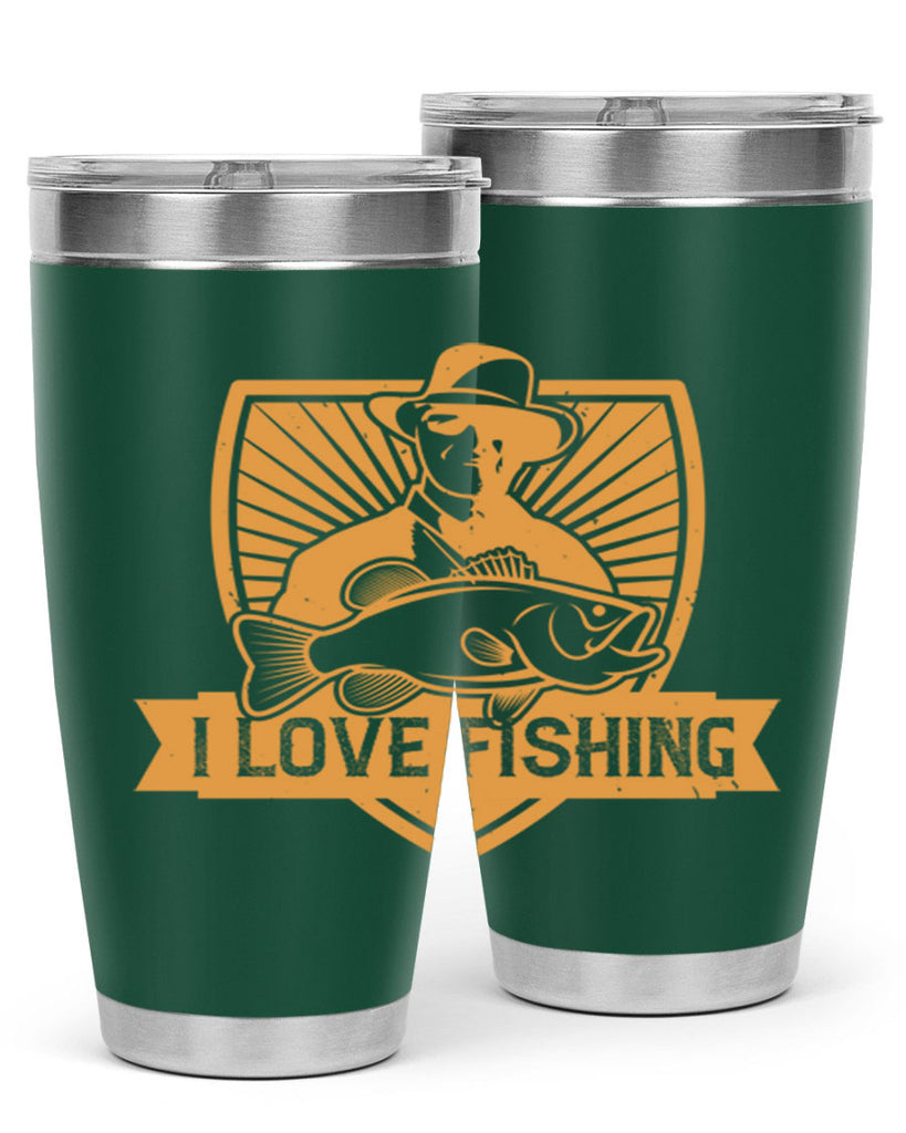 i love fishing 254#- fishing- Tumbler