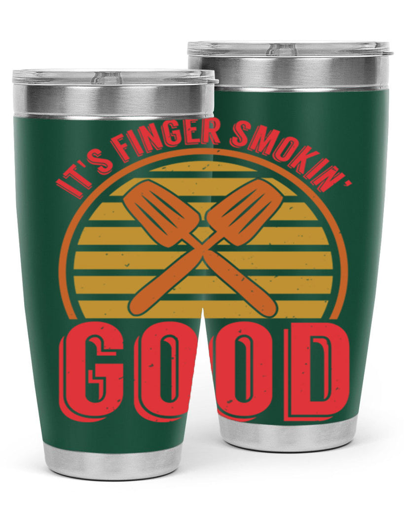 its finger smokin good 31#- bbq- Tumbler