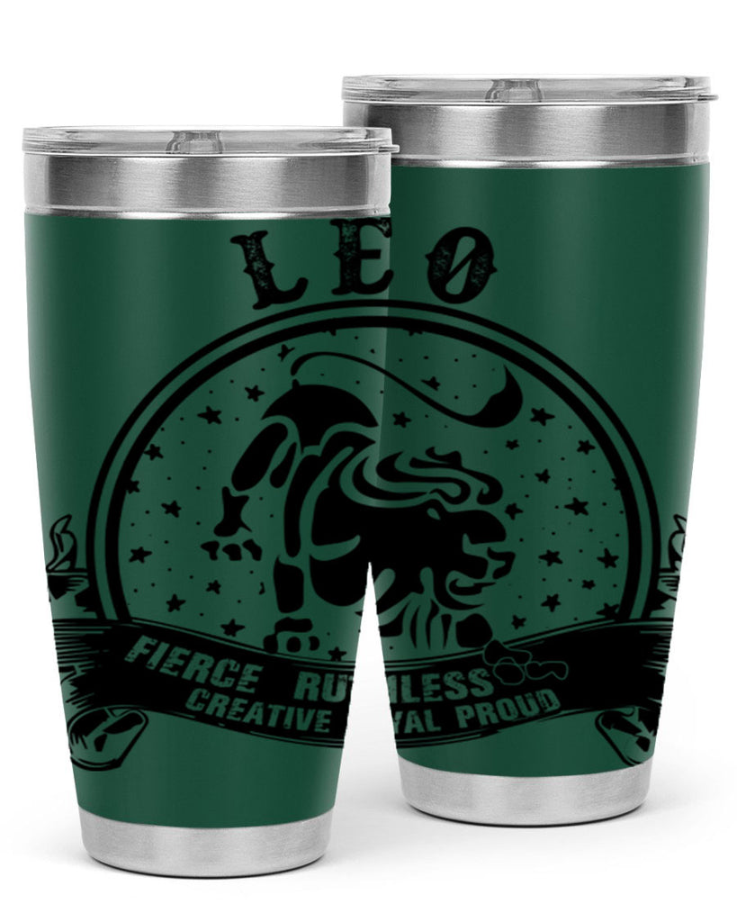 leo 17#- zodiac- Tumbler