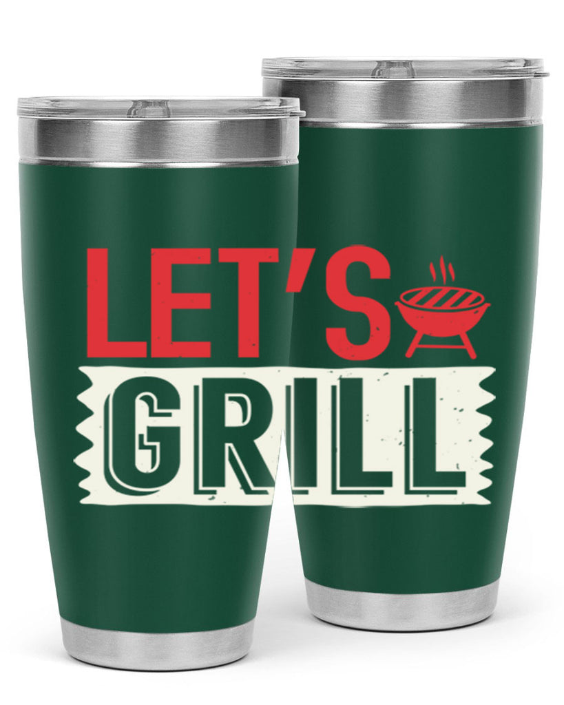 lets grill 25#- bbq- Tumbler