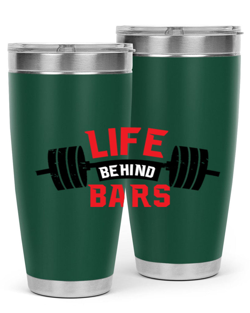 life behind bars 6#- gym- Tumbler