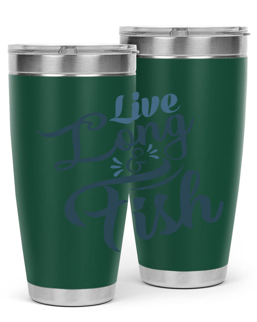 live long 61#- fishing- Tumbler