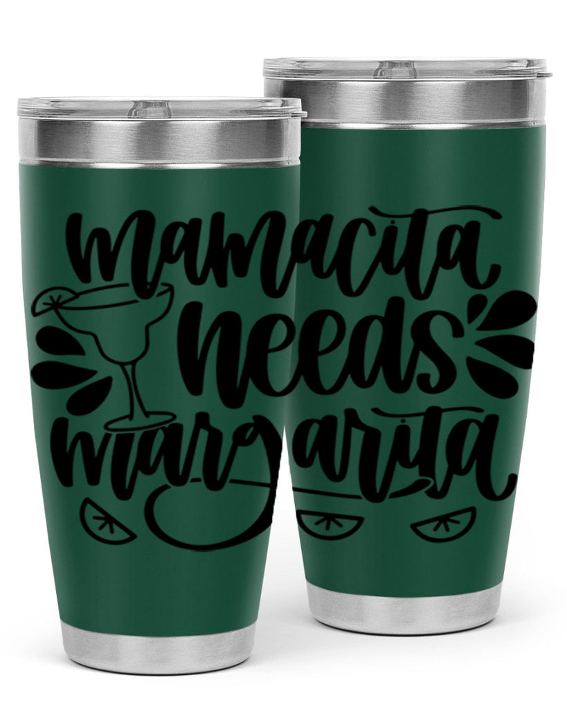 mamacita needs margarita 40#- wine- Tumbler