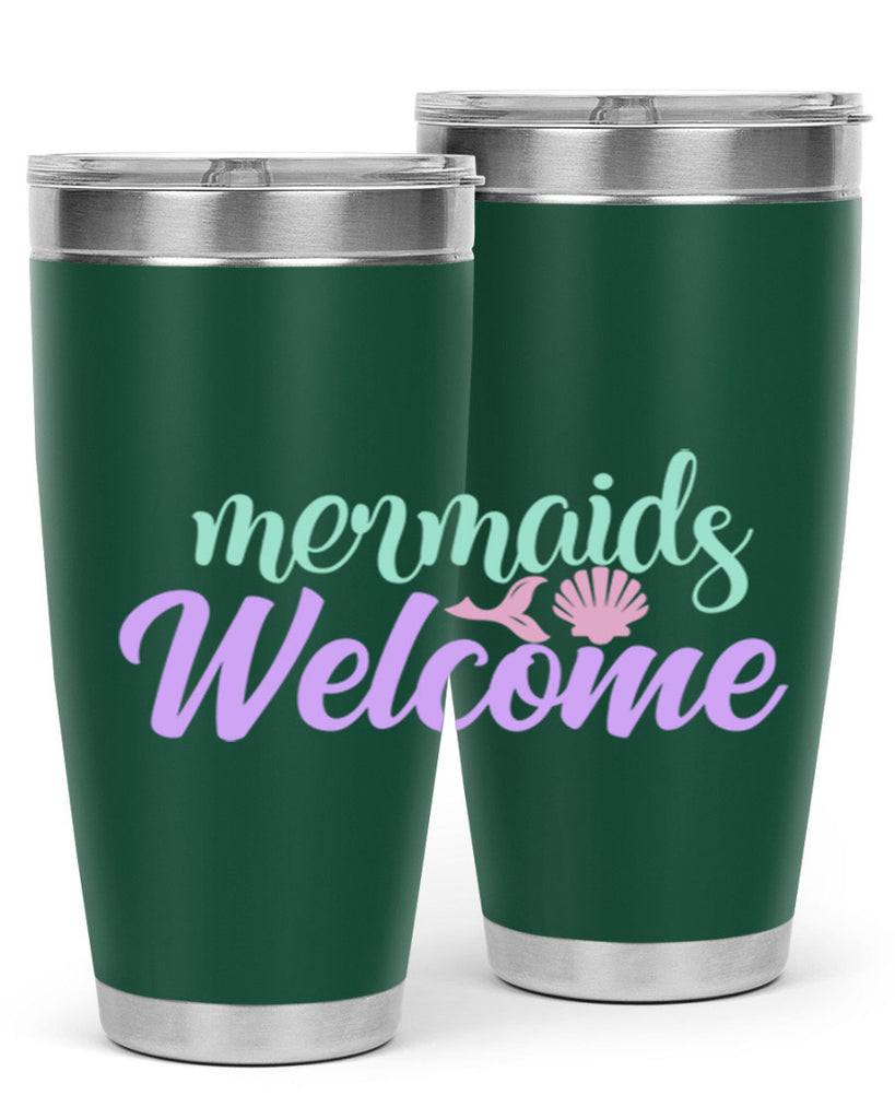 mermaids welcome 6#- mermaid- Tumbler