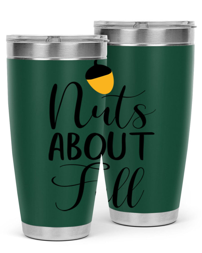 nuts about fall 445#- fall- Tumbler