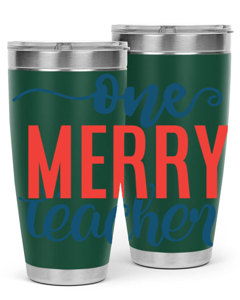 one merry teacher Style 161#- teacher- tumbler