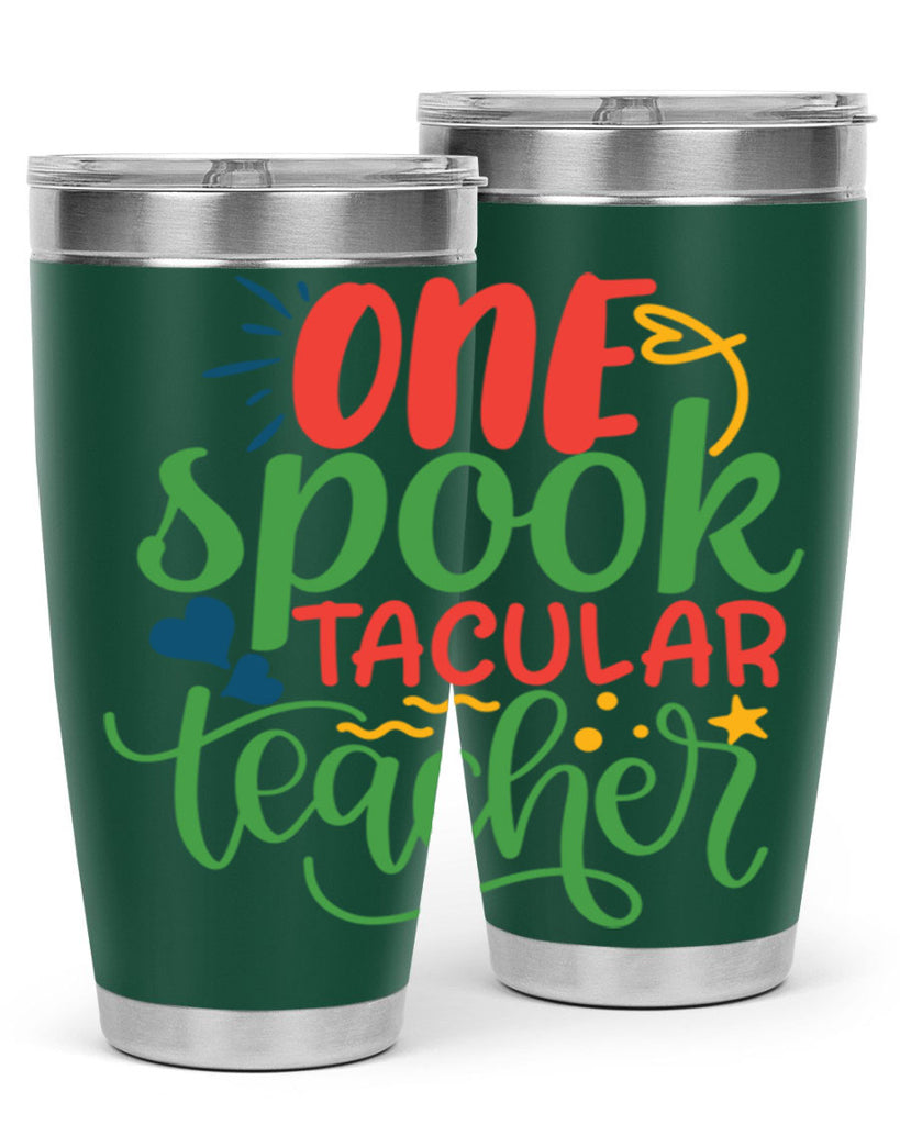 one spook tacular teacher Style 159#- teacher- tumbler