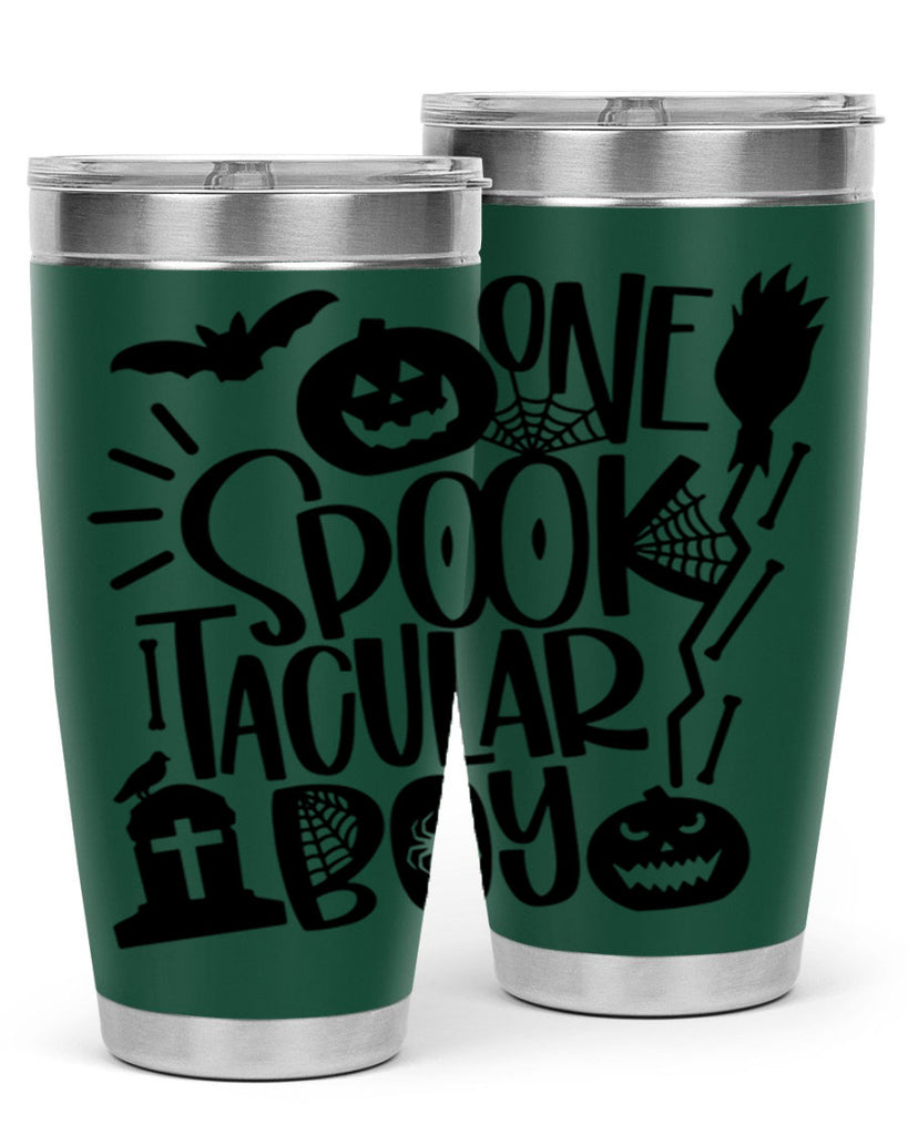 one spooktacular boy 38#- halloween- Tumbler