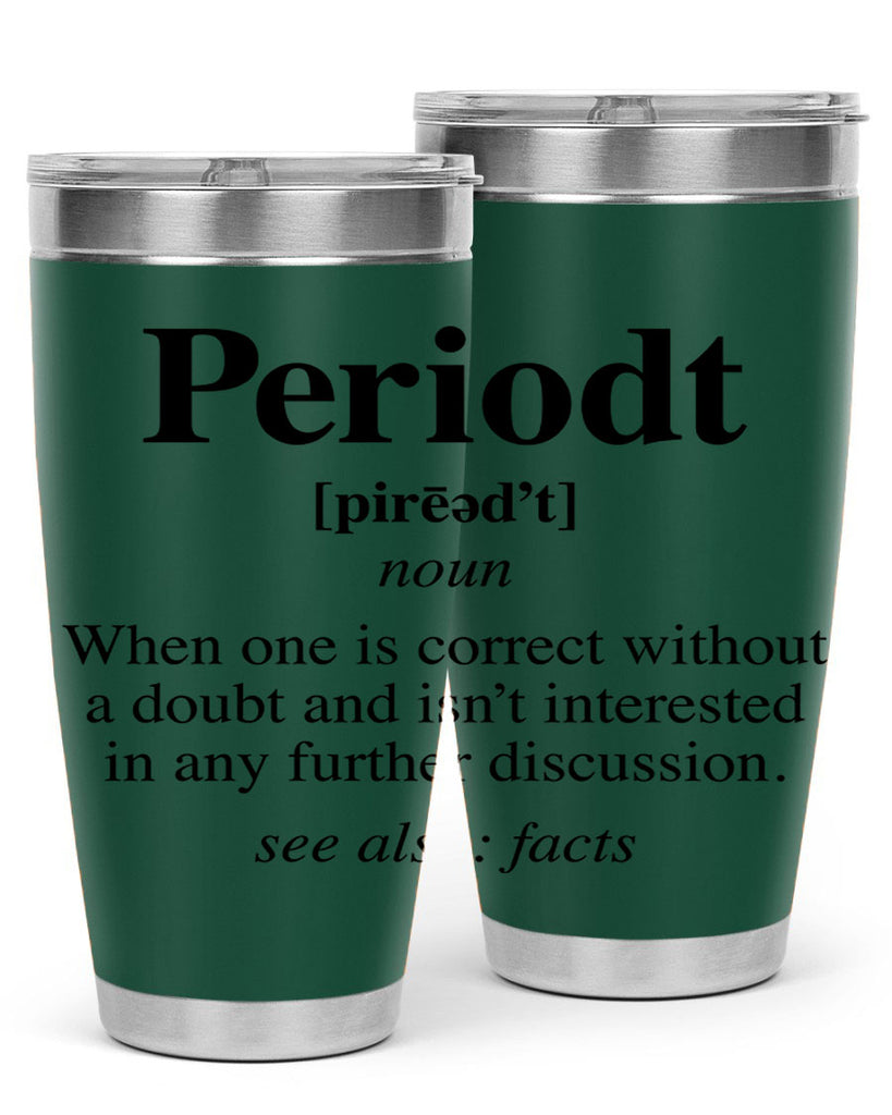 periodt definition 55#- black words phrases- Cotton Tank