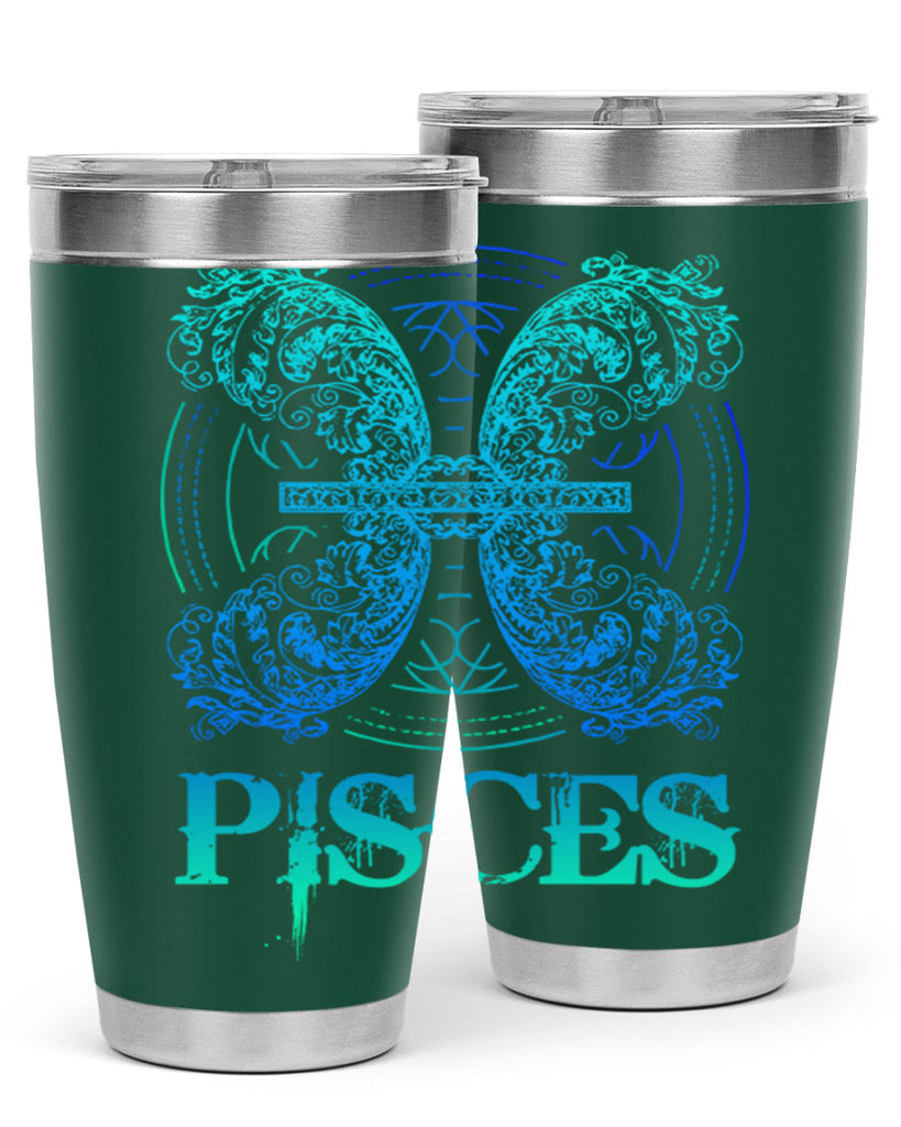 pisces Zodiac 381#- zodiac- Tumbler