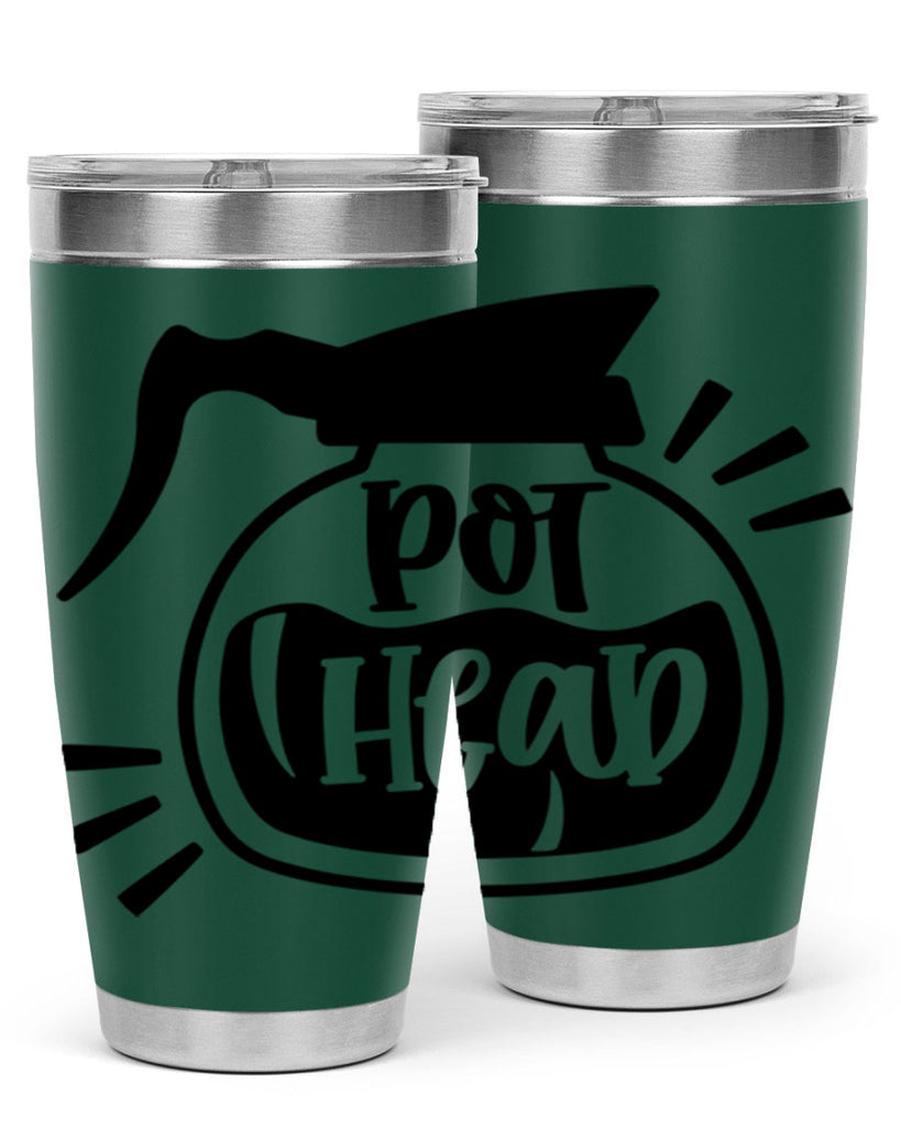 pot head 44#- coffee- Tumbler