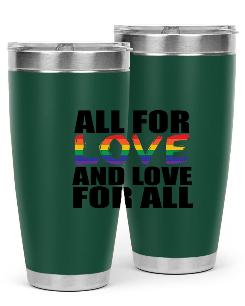 pride love for all 65#- lgbt- Tumbler