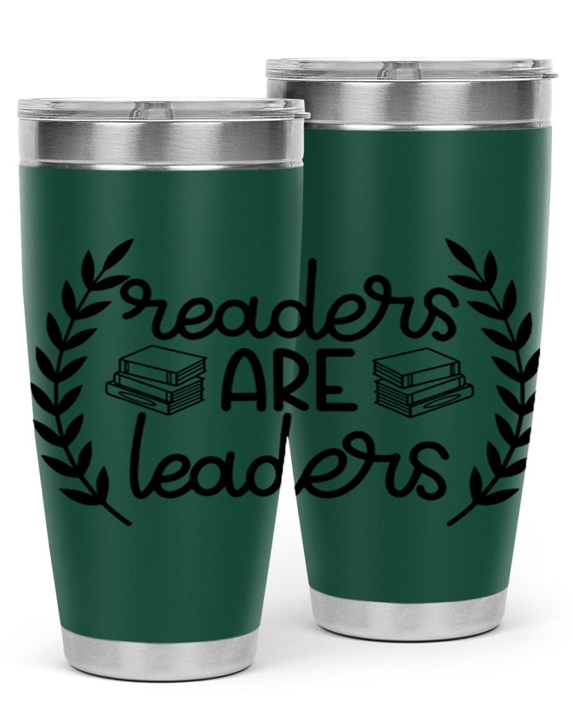 readers are leaders 33#- reading- Tumbler