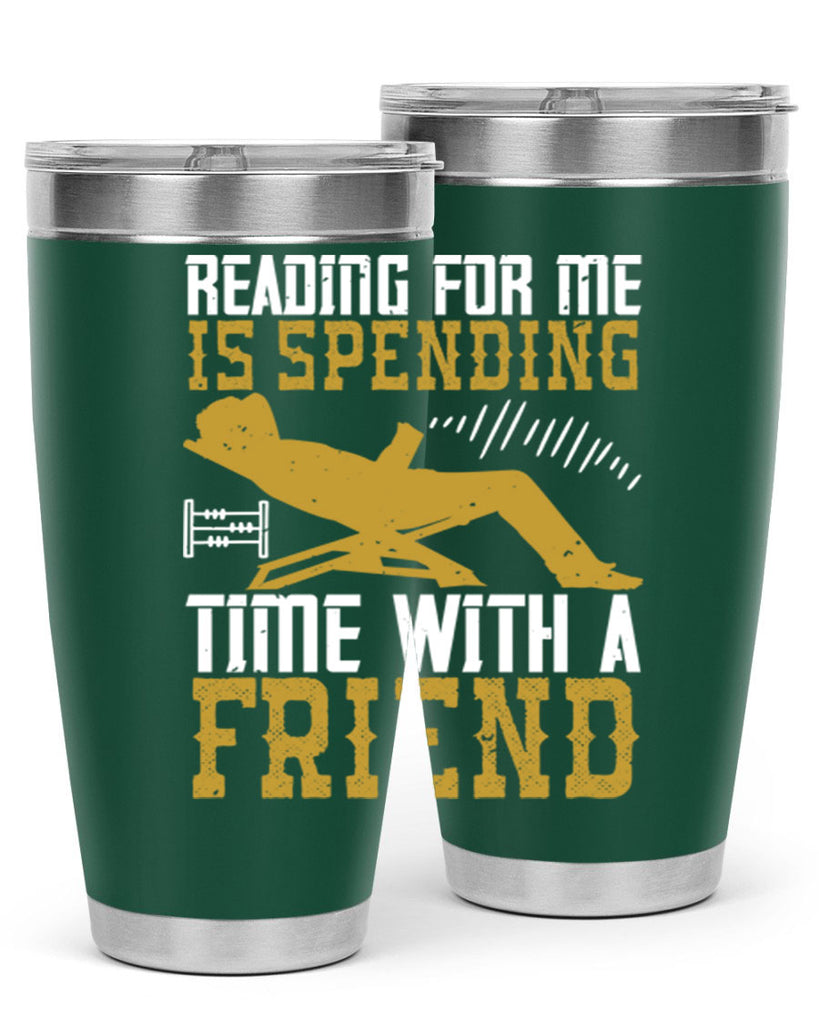 reading for me is spending time with a friend 19#- reading- Tumbler