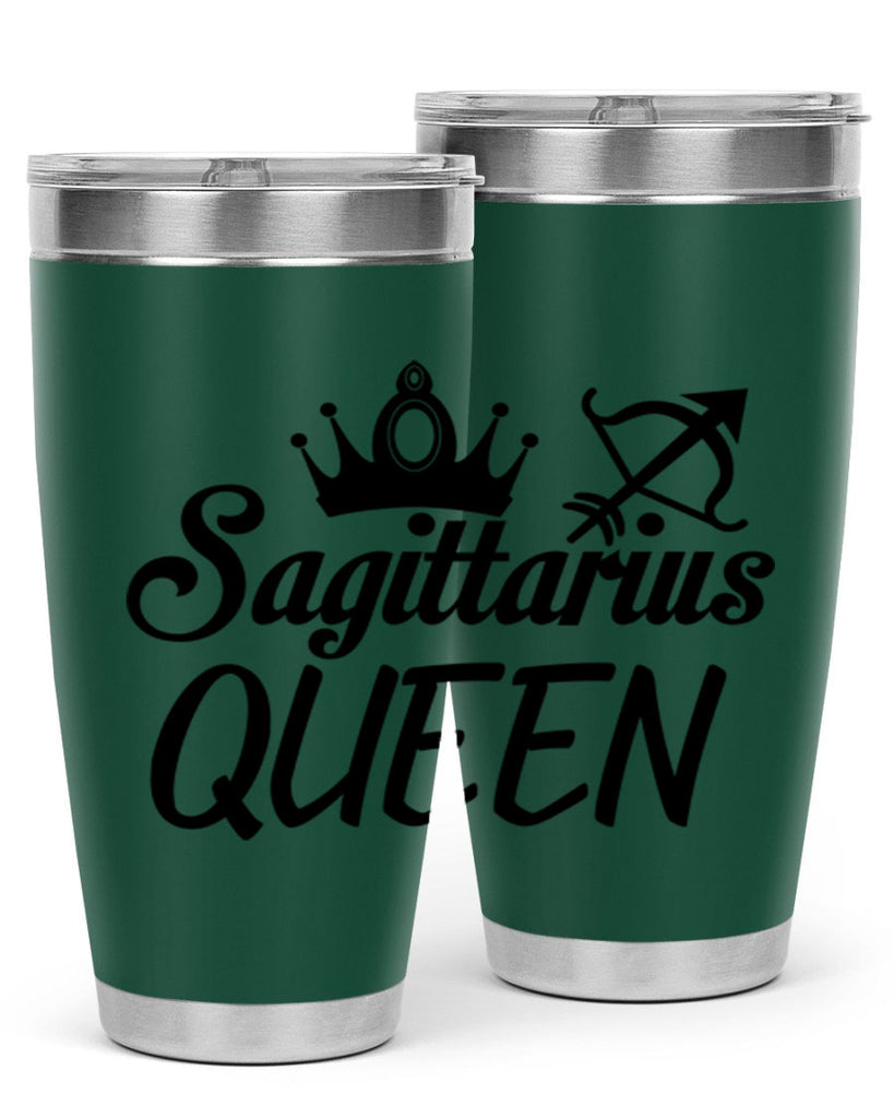 sagittarius queen 412#- zodiac- Tumbler