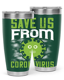 save us from coronavirus Style 25#- corona virus- Cotton Tank