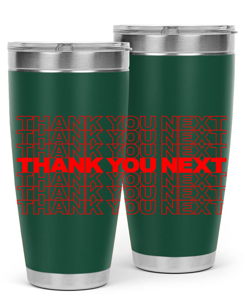 thank you next 22#- black words phrases- Cotton Tank
