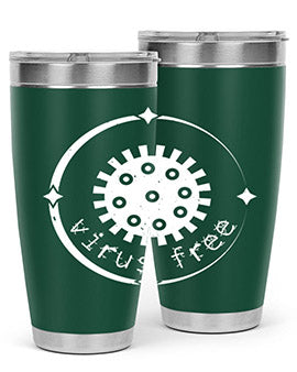 virus free Style 19#- corona virus- Tumbler