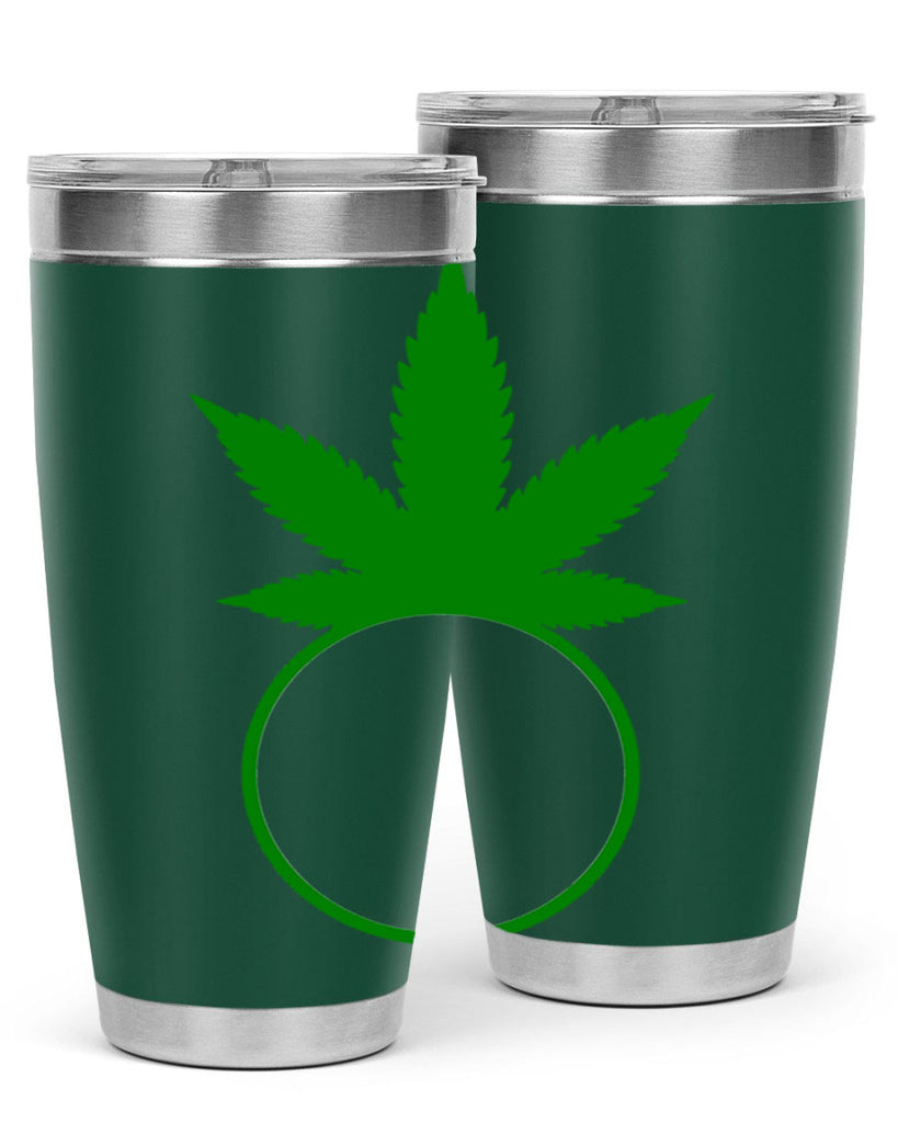 weed 280#- marijuana- Tumbler