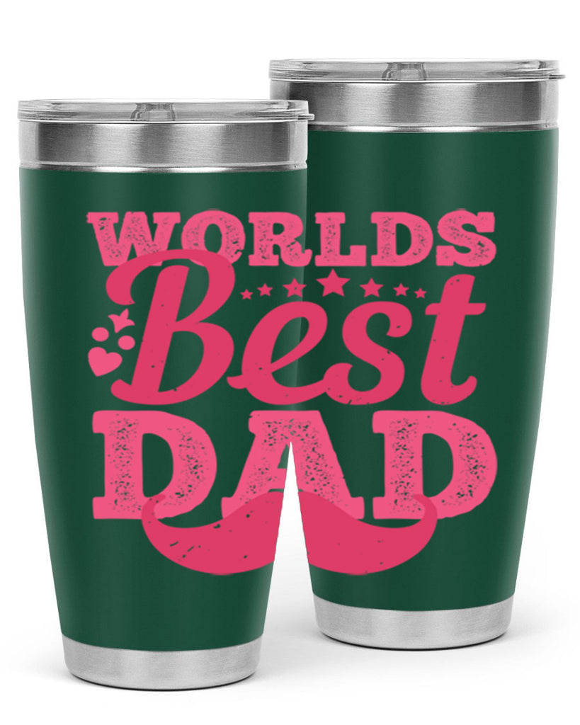 worlds best dad 142#- fathers day- Tumbler