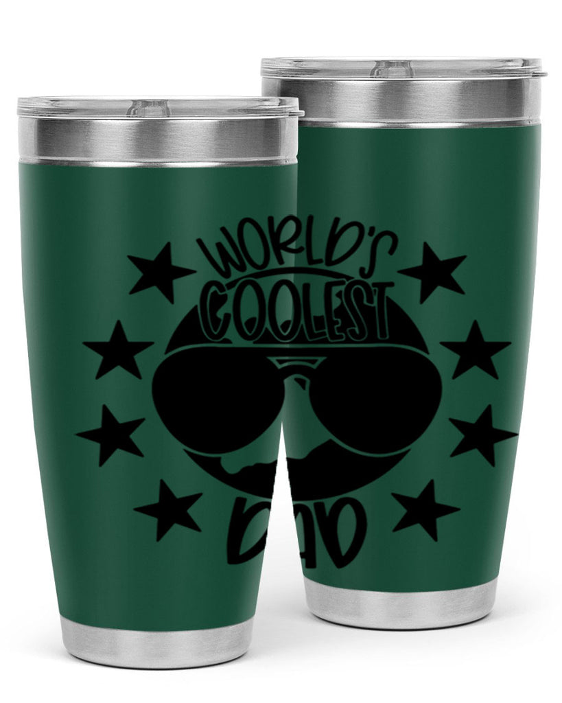worlds coolest dad 11#- fathers day- Tumbler