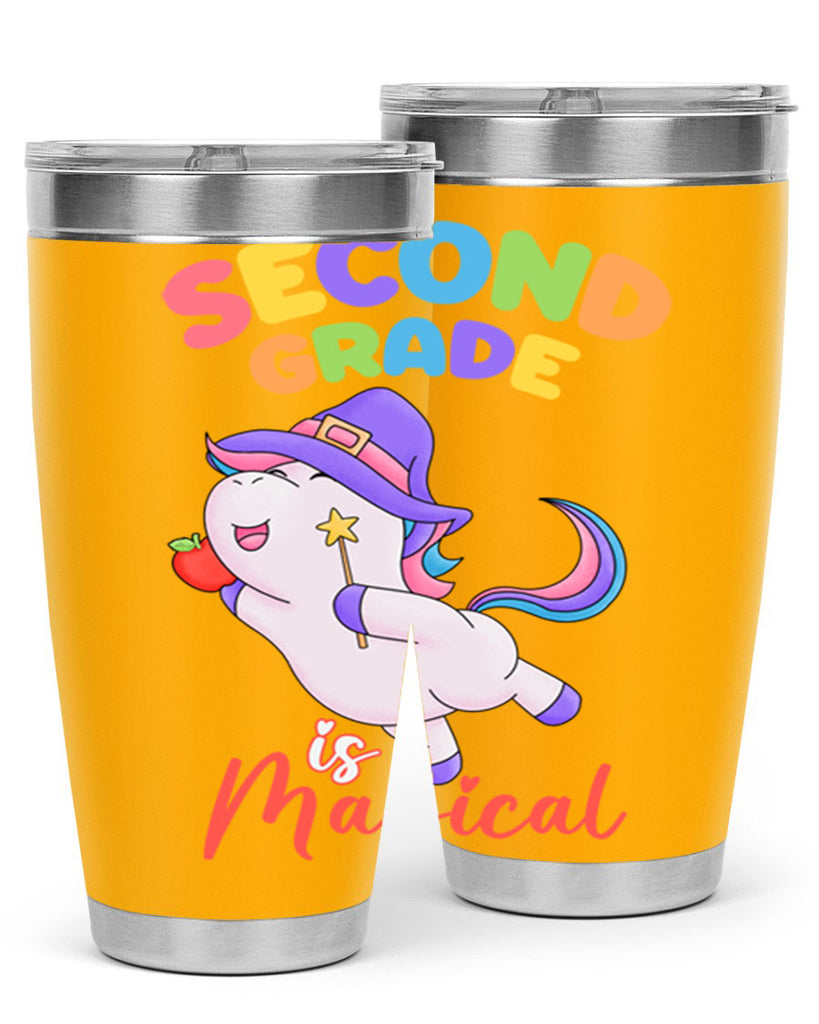 2nd Grade is Magical Unicorn 5#- second grade- Tumbler