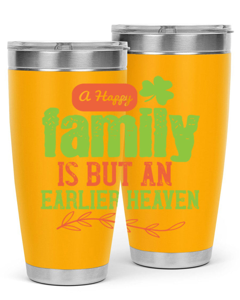 A happy family is but an earlier heaven Style 54#- baby- Tumbler