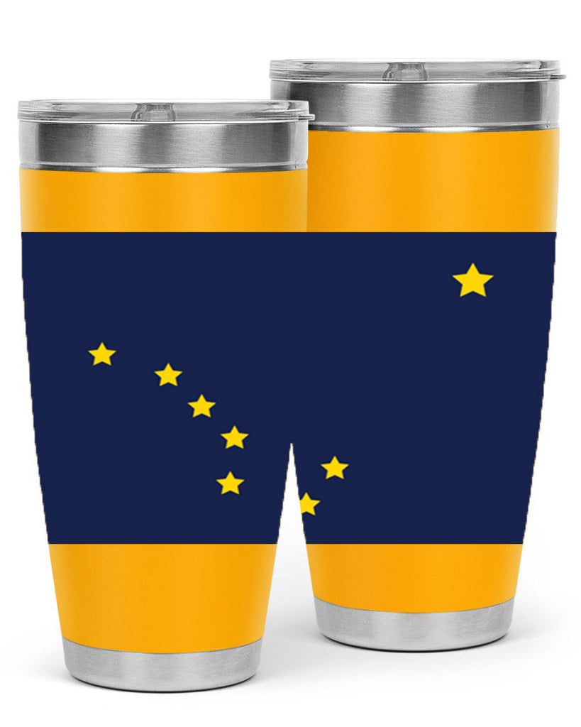 Alaska 50#- Us Flags- Tumbler