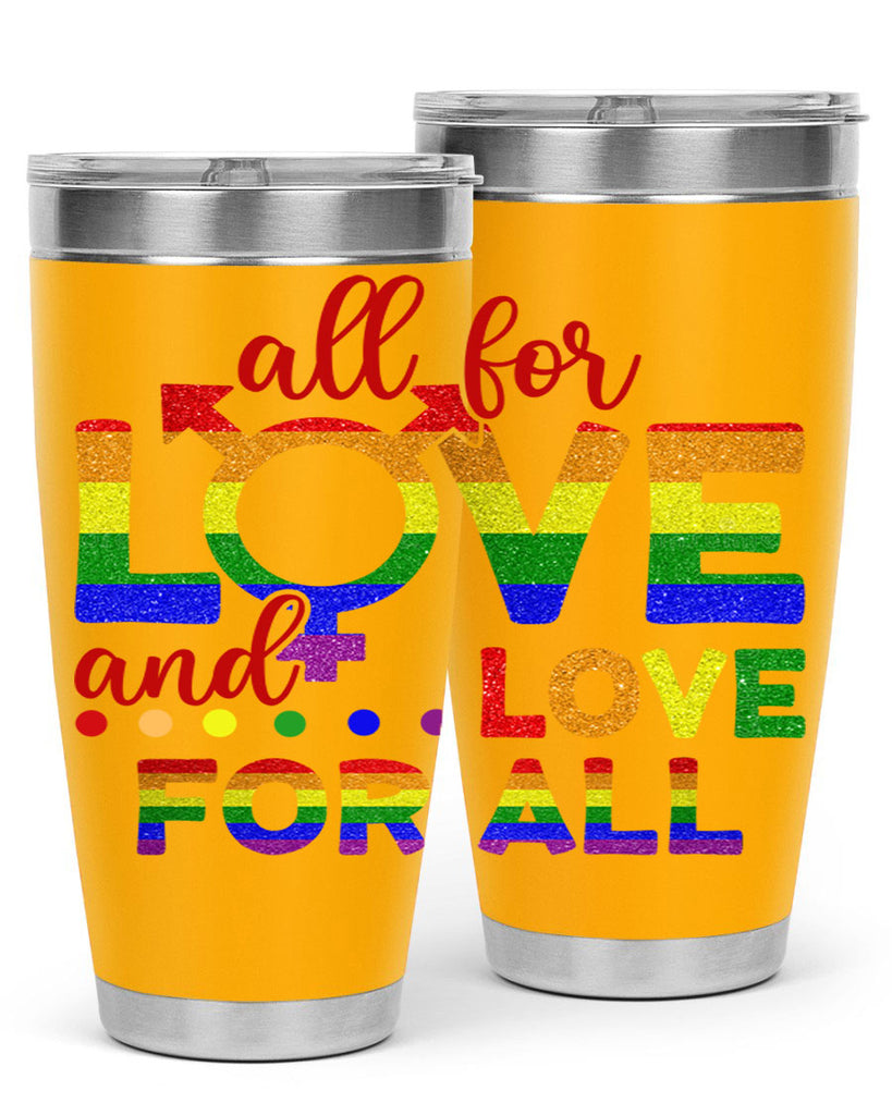 All For Love Love For All Lgbt Design 45#- lgbt- Tumbler