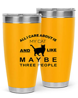 All I Care About is Style 26#- cat- Tumbler