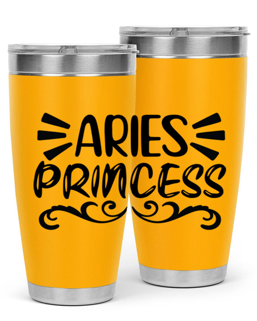 Aries princess 117#- zodiac- Tumbler