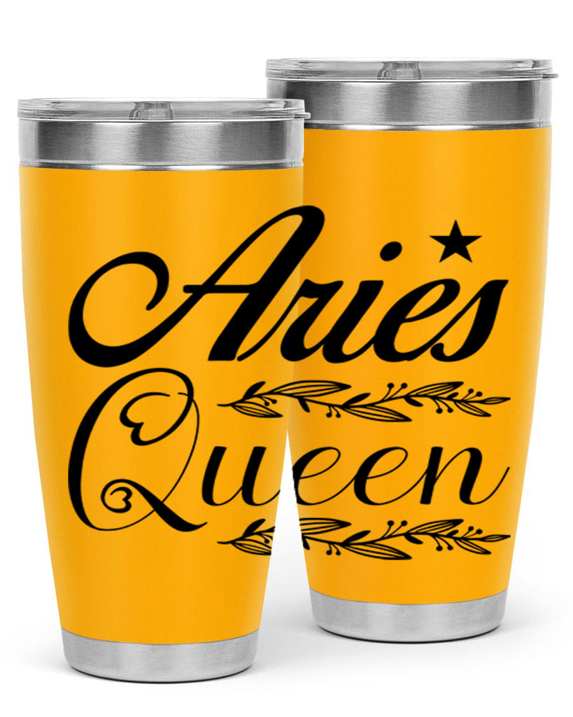 Aries queen 119#- zodiac- Tumbler
