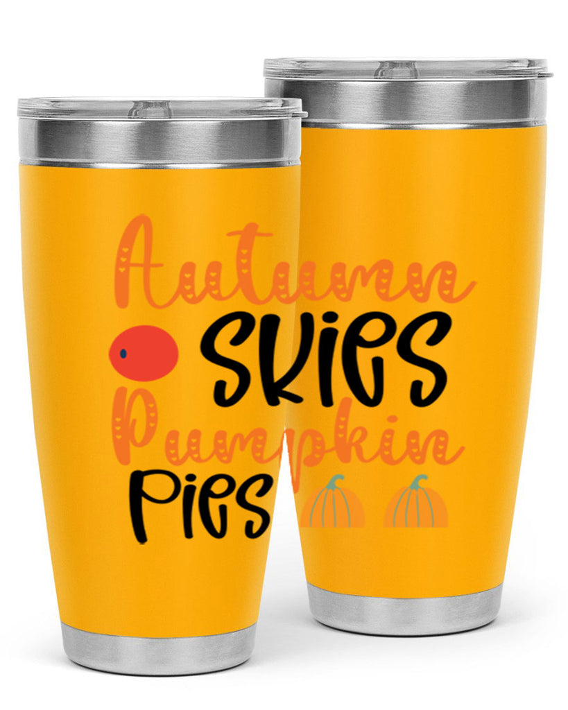 Autumn Skies Pumpkin Pies 30#- fall- Tumbler