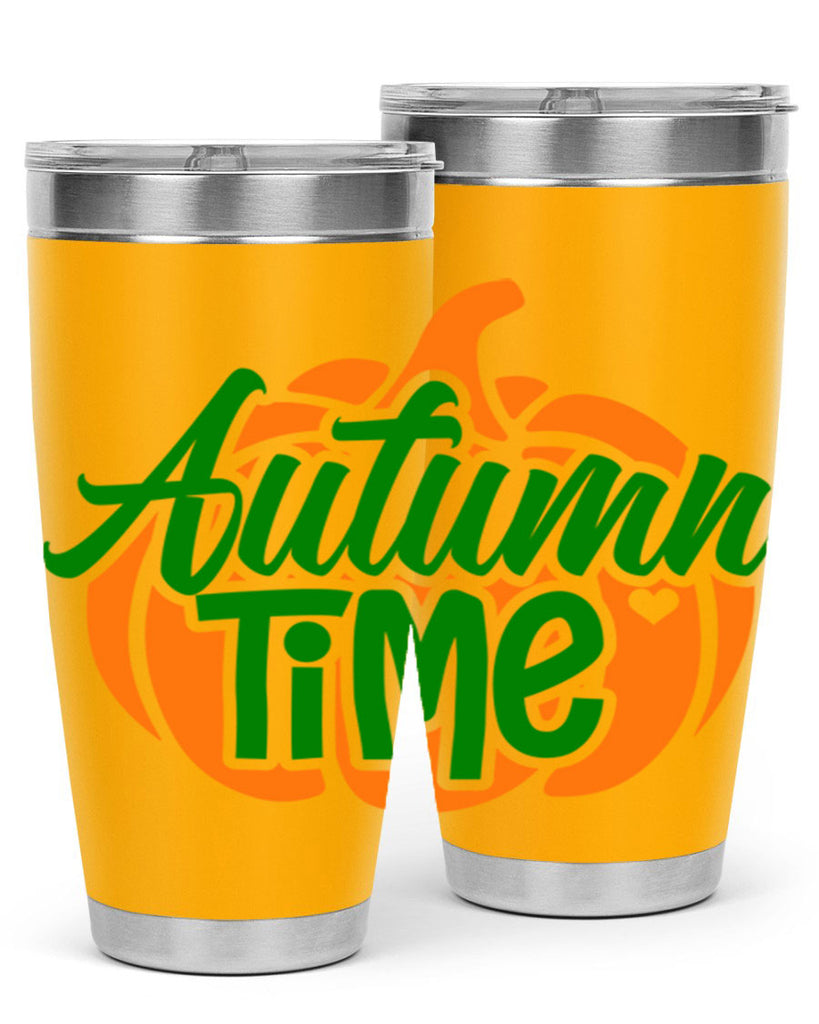 Autumn Time 34#- fall- Tumbler