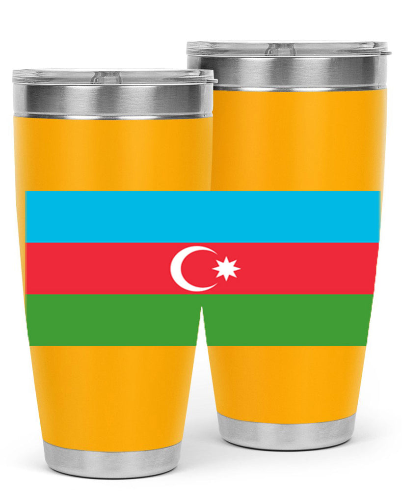 Azerbaijan 187#- world flags- Tumbler